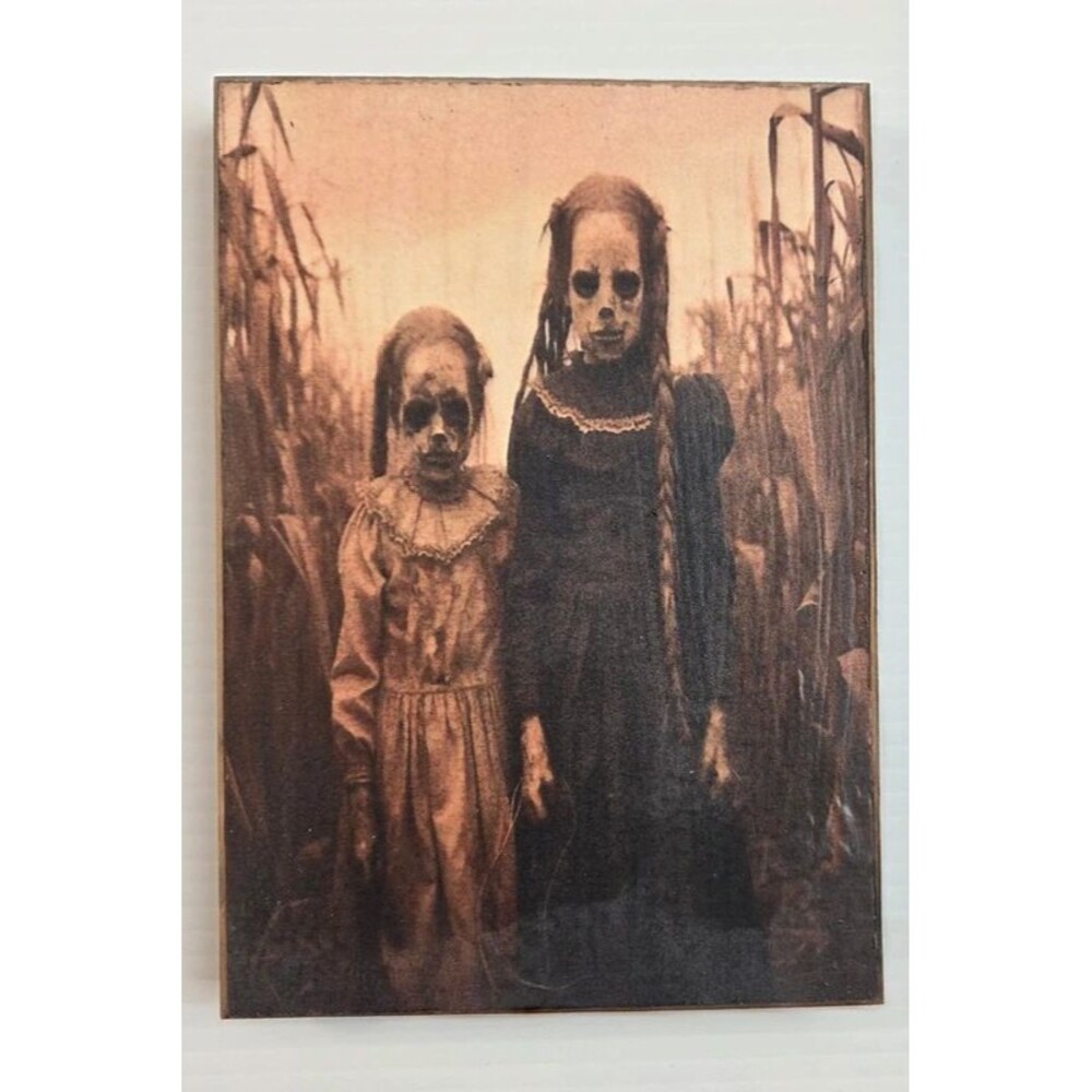 Victorian Cornfield Children Sign